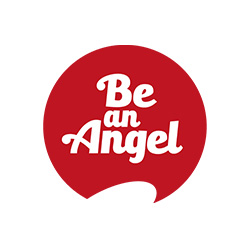 Be an angel logo
